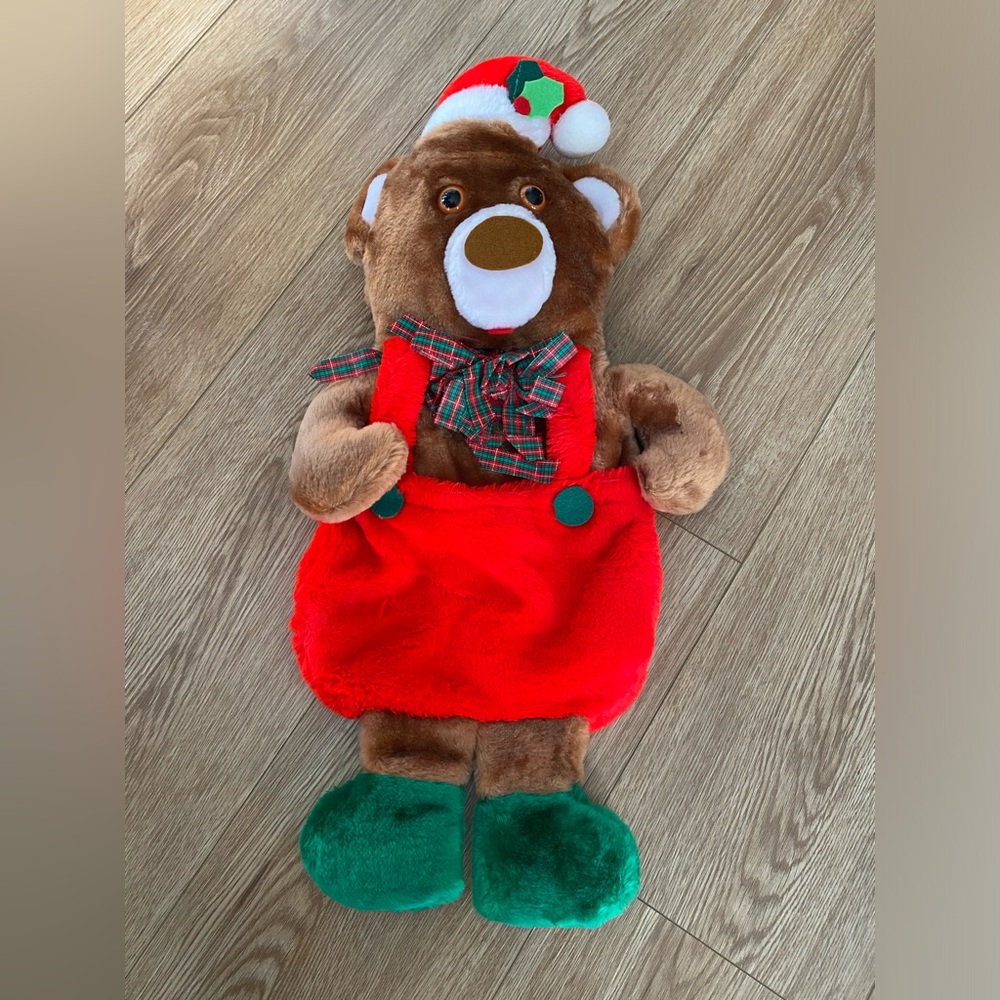 Vintage 1987 Eaton’s Theodore Bear Christmas Stocking